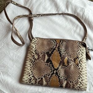 A new day snakeskin crossbody bag